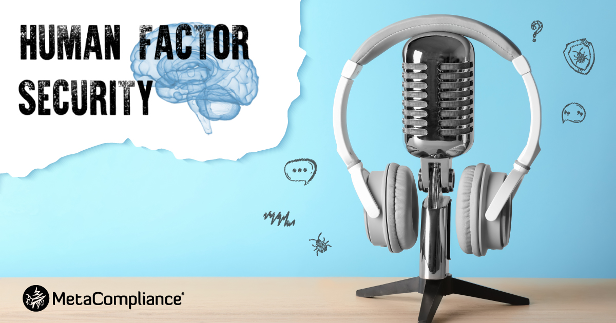 We're delighted to sponsor the latest episode of #TheHumanFactorSecurity Podcast, with @Jenny_Radcliffe and @MetaCompliance CEO, Robert O'Brien, where they discuss the ethos behind MetaCompliance.

To listen, visit: https://t.co/TDq2vT56fb https://t.co/EBaavIIMKw