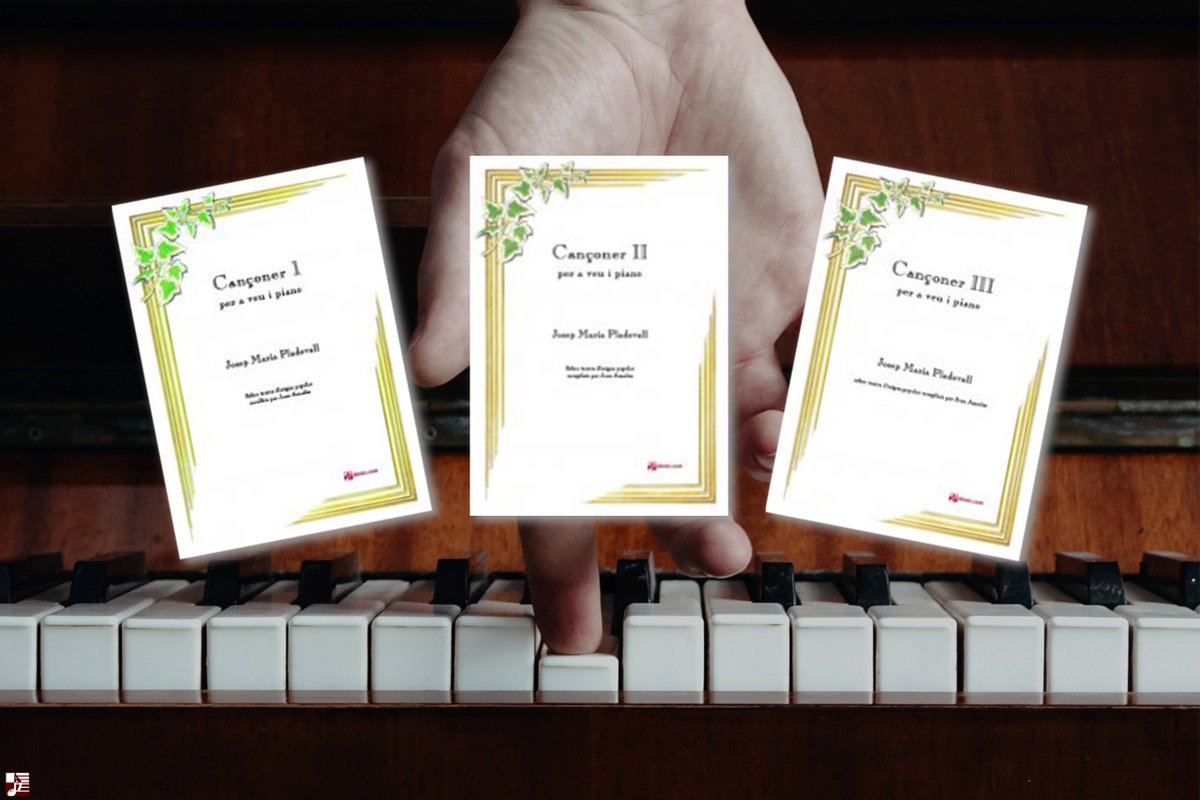 Dinsic's tweet photo. 🎼 Josep Maria Pladevall ens apropa a uns reculls de #música per a veu i piano, basats en el #cançoner tradicional català ➡𝘊𝘢𝘯ç𝘰𝘯𝘦𝘳 𝘐,𝘊𝘢𝘯ç𝘰𝘯𝘦𝘳 𝘐𝘐 i 𝘊𝘢𝘯ç𝘰𝘯𝘦𝘳 𝘐𝘐𝘐
Pots aconseguir aquestes partitures, aquí! 👉 https://t.co/pCA6VLrT3N #Dinsic #Editorial https://t.co/P8pWf53qu0