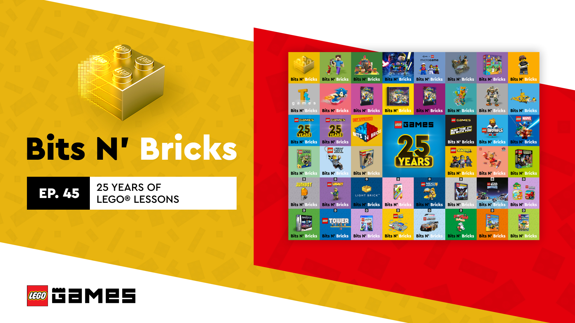 25 years of LEGO® Games
