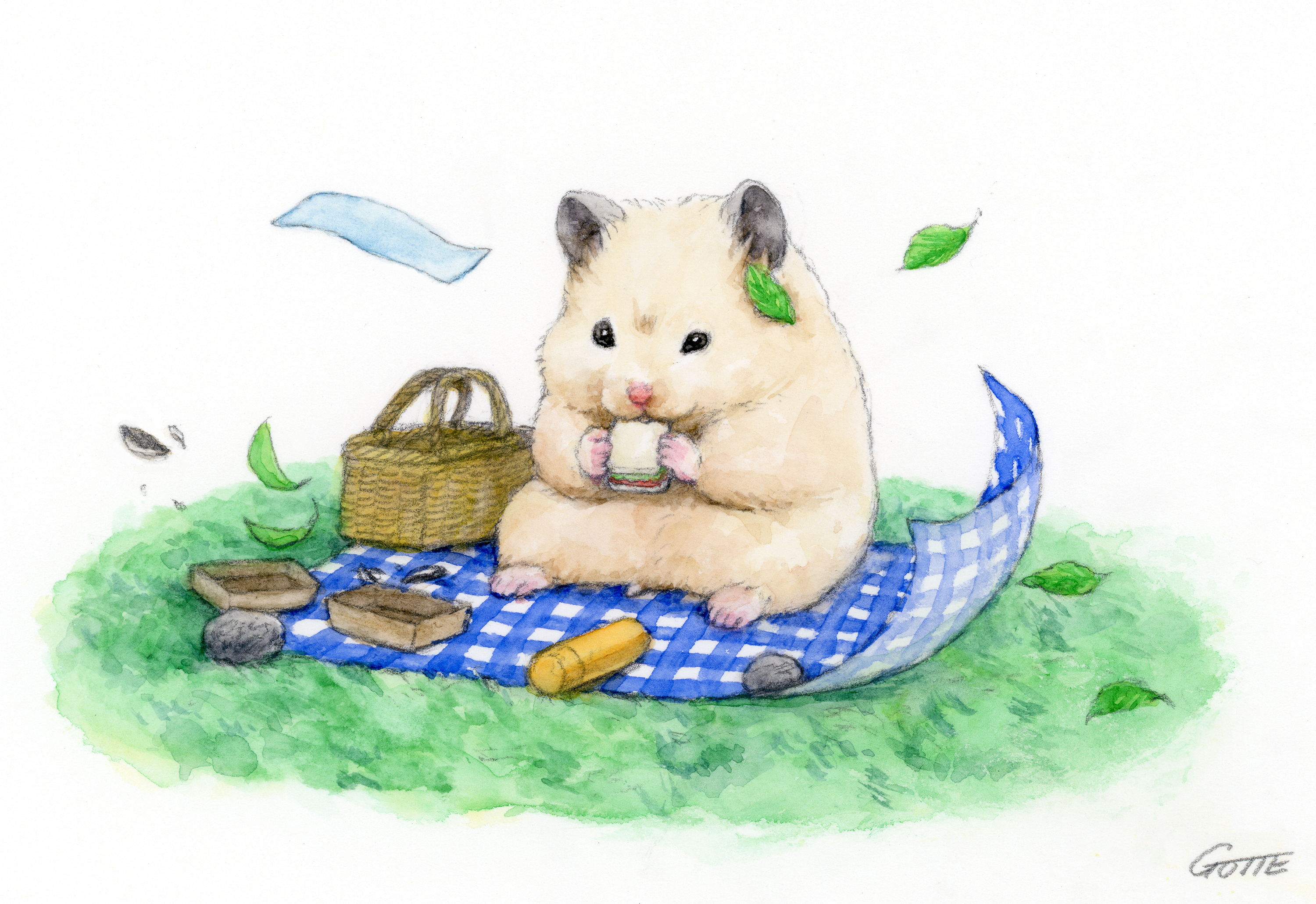 Gotte Hamsterpainter 意地でもピクニック T Co Kjvcfnkdiq Twitter