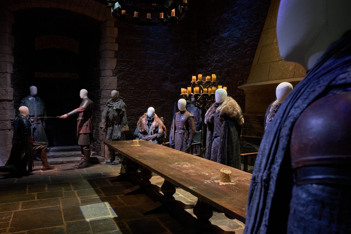 gotstudiotour's tweet photo. News from Westeros. First look at Winterfell Great Hall, Production and Costume Design areas of Game of Thrones Studio Tour. Step onto authentic sets and go behind the scenes from 4th Feb 2022. Gift vouchers, flexible for 24 months and tickets available at https://t.co/nz64fnGkSp https://t.co/id2smn9Ws0