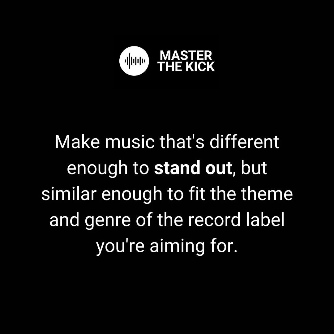 masterthekick's tweet photo. Be bold and different, but be compatible with the label you're aiming for!
.
.
#dj #producer #producerlife #edm #house #basshouse #flstudio #ableton #logic #pioneer #growth #rejection #journey #techno #techhouse https://t.co/xawMLwrw4Q