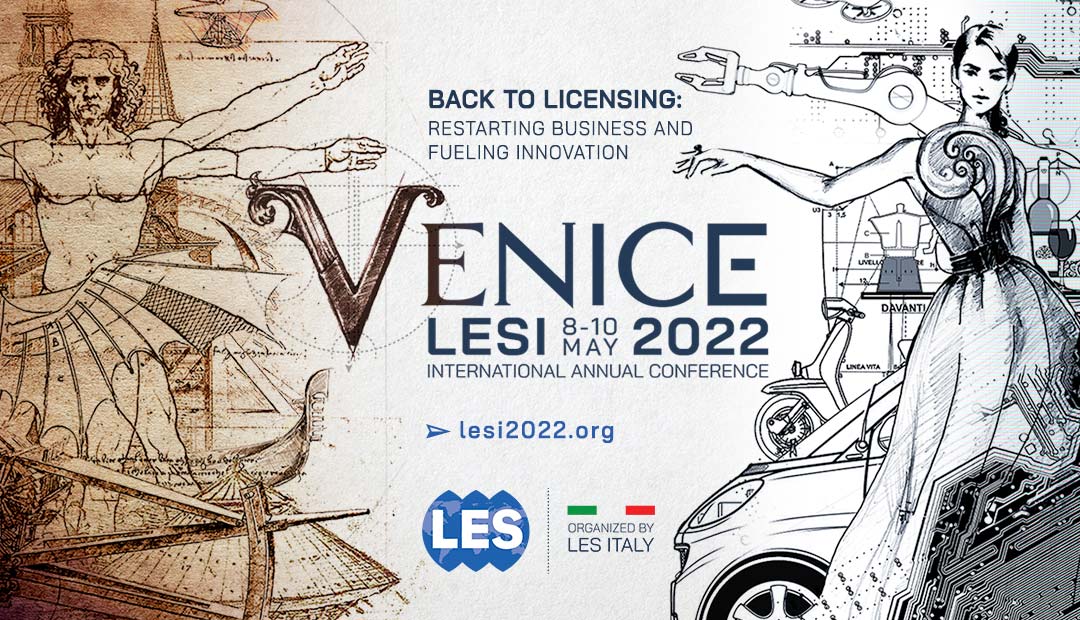 LESIntl's tweet photo. Make plans now to join us in person at VENICE 2022!  #LESI2022 #BenvenutiAVenezia #advancingIP #licensing #techtransfer #IP #Venice https://t.co/wJEDs2yy9Y https://t.co/SCJlmemcbc