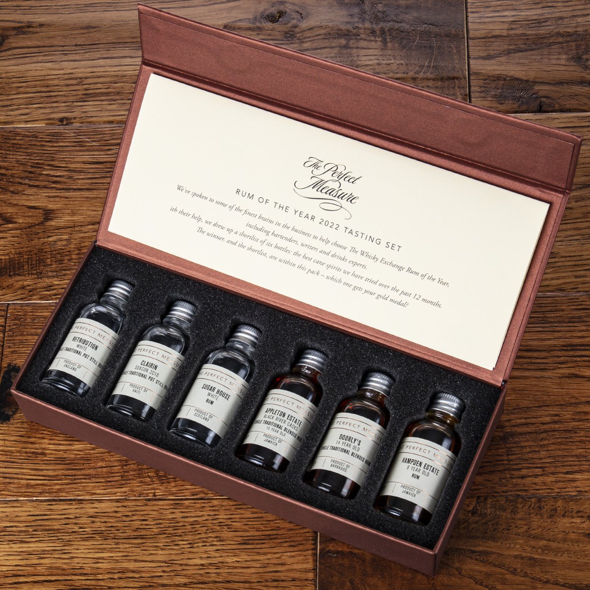 WhiskyExchange's tweet photo. Rum of the Year #TastingSet
Taste your way through the #RumoftheYear shortlist and decide if you agree with our experts – this is your chance to be a #rum judge!
Shop now > https://t.co/pm8Ba3rmkY https://t.co/v5eVBx9GVi