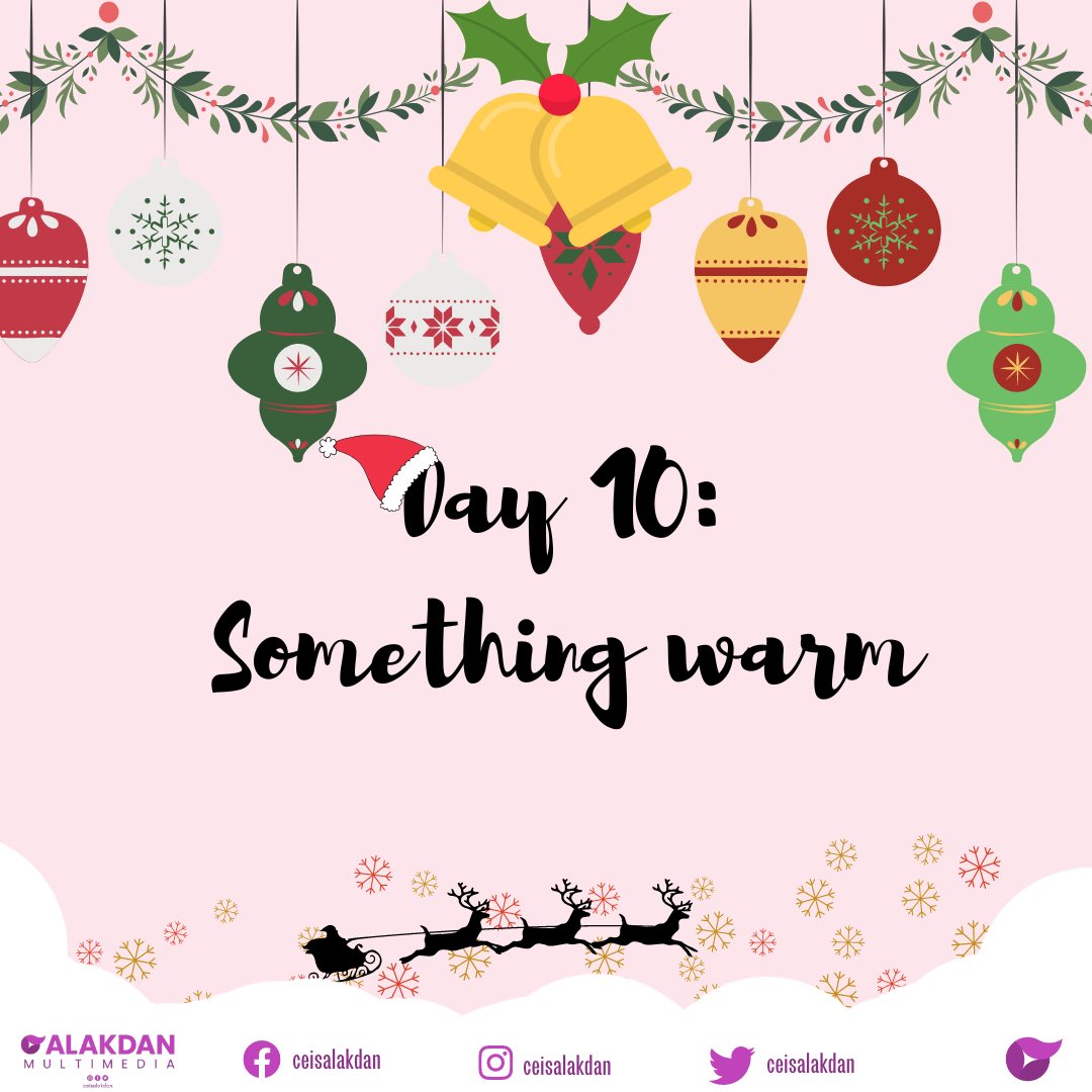 CEISAlakdan's tweet photo. We hope your Christmas is as warm as a cup of hot cocoa and filled with a spoon full of tiny marshmallows of joy and granted wishes. ✨

— Today's theme for our Photo Challenge countdown is Something Warm! 🌞 It is perfect for today’s cold season. ⛄️ https://t.co/r2TXucyAR1