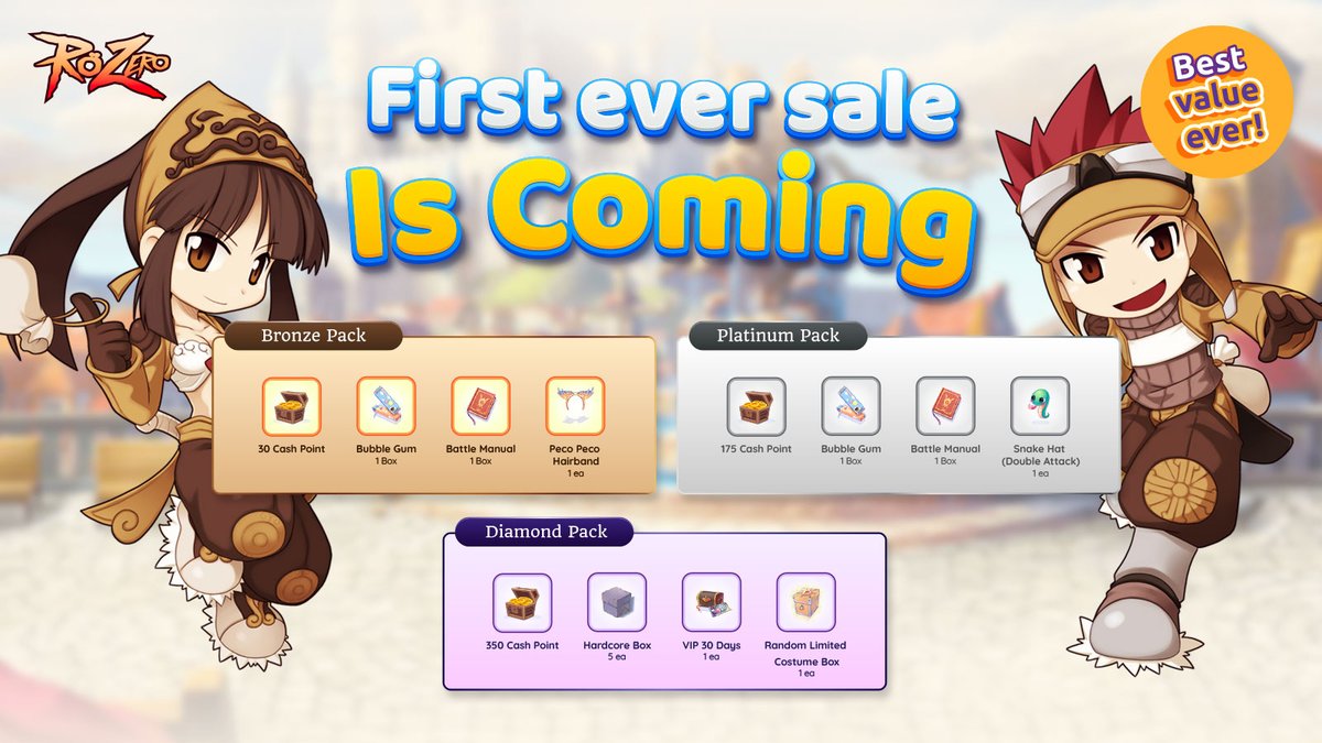 ZeroNFTGame's tweet photo. RO Zero First Pre-sale Has Started!!! ✨
Things are running out very fast! Get your pack now before it ran out! Packs are 30% off the main pre-sale next year :)
https://t.co/X1NeA19i4N
#ROZero #ROZeroNFT #Presale https://t.co/S5FLeGmRIN