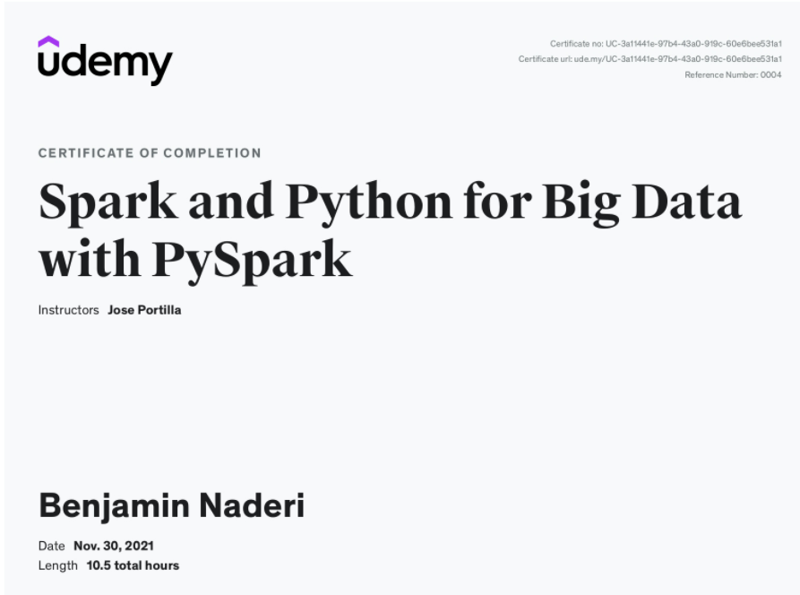 Benjamin_Nad's tweet image. I am very glad to get my hands on Spark and Databricks and look forward to applying them to everyday business challenges #DataScience  #MachineLearning  #databricks #spark
bit.ly/SparkDatabricks