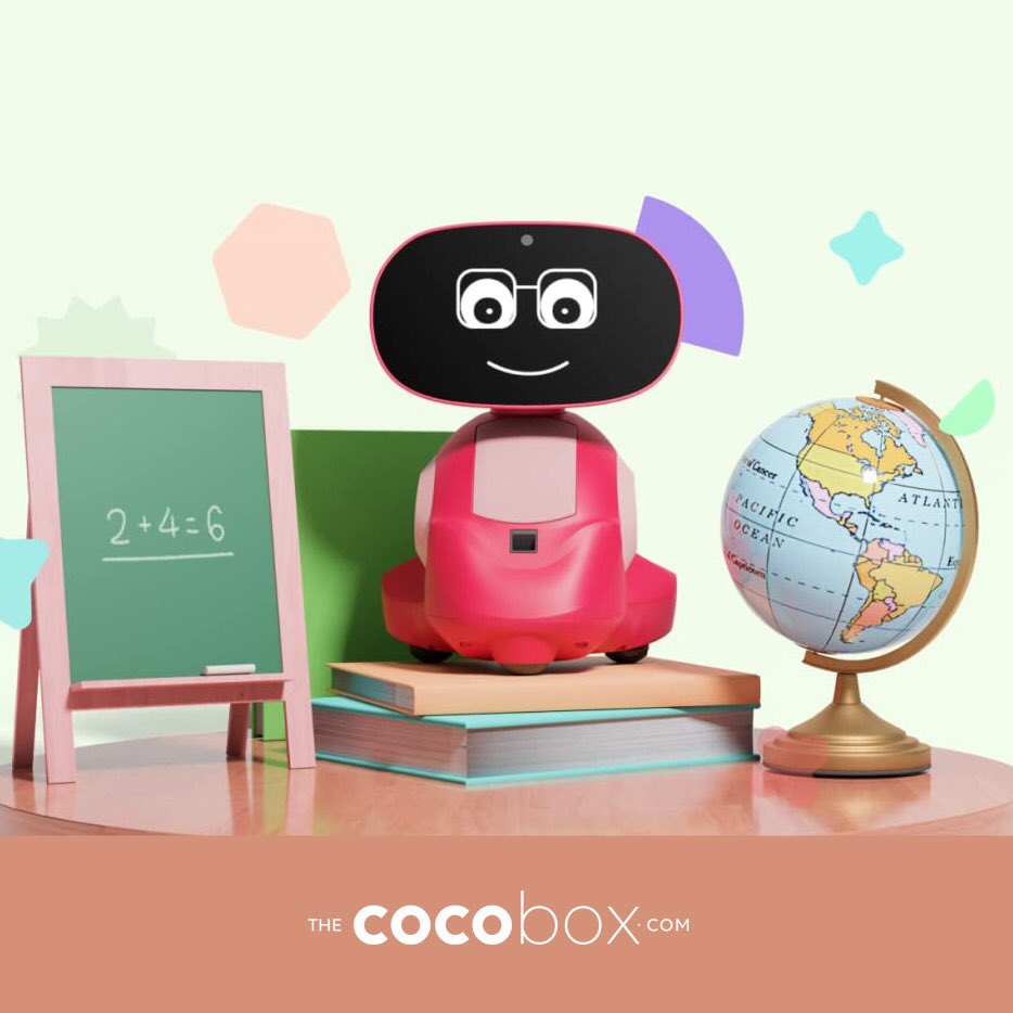 cocoboxcom's tweet photo. MIKO 3 Robot interactivo y de aprendizaje para niños. Equipado con una máquina de inteligencia emocional, identifica, guarda y recuerda los estados de ánimo del niño, aumentando con cada interacción. https://t.co/2Hc94jGZ2V