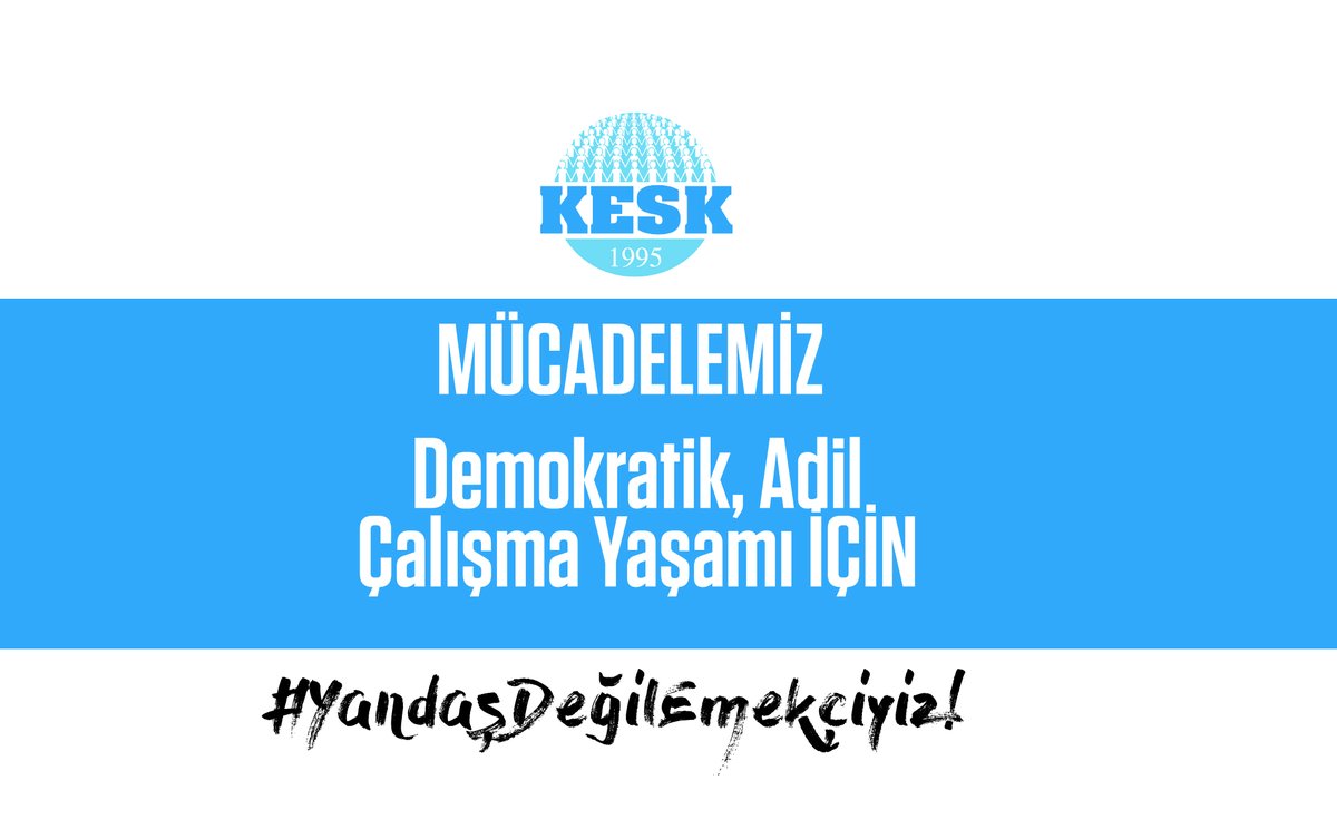 KESK1995's tweet photo. Gerçek bir toplu pazarlık,
demokratik, adil bir çalışma yaşamı,
eşit, özgür adil bir gelecek için mücadele ediyoruz!

Satış sözleşmelerine imza atanları kamu emekçileri unutmadı! #YandaşDeğilEmekçiyiz! https://t.co/Y0X2PgenGC