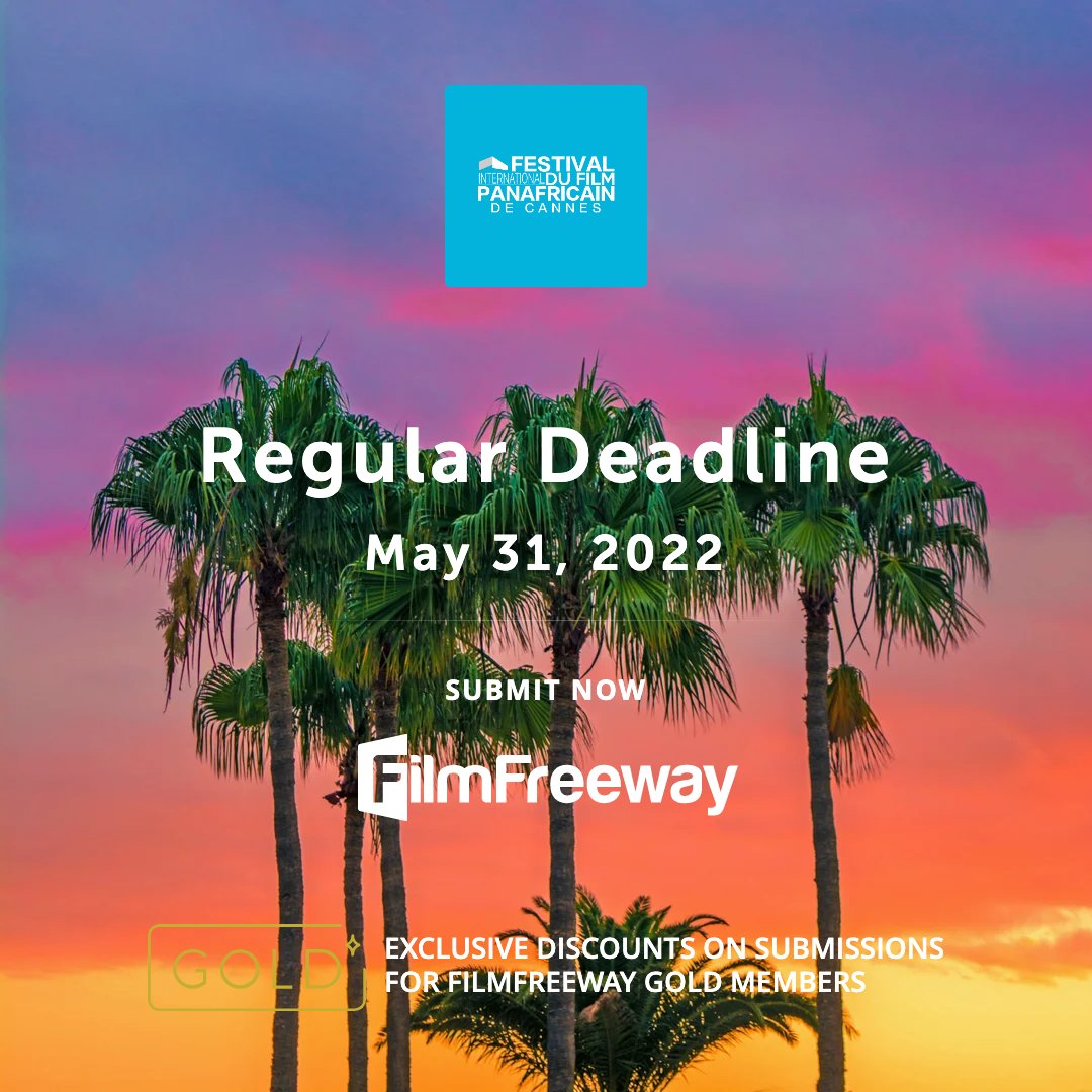 fifpanafricain's tweet photo. The call for entries is now open with
@FilmFreeway !
We can't wait to see what you've been working on, and we hope to see you at this year's festival!
Cheers
#fifp #festival #panafricain #cannes2022 #africa #cannes #films #fest #panafricanfilmfest #Cinema #france #usa #europe https://t.co/lVFFjB77XN