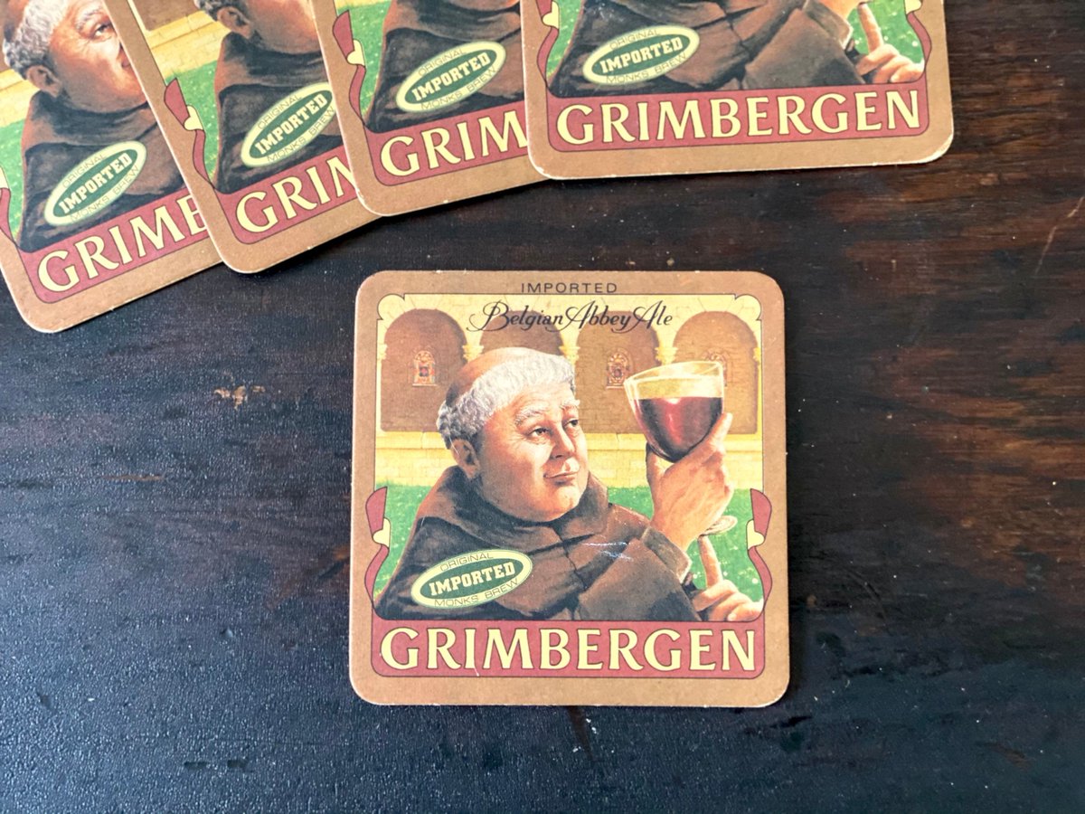 VSeagrape's tweet image. Sleek sellouts! 🤓. Order Coasters, Vintage set of 5 Grimbergen Belgian Ale Coasters, Vintage Drinking Gift, Bar Display, Beer Drinker, Vintage Hostess Gift, Man Cave at $20.00 from etsy.com/listing/102985… #BarDisplay #VintageBar