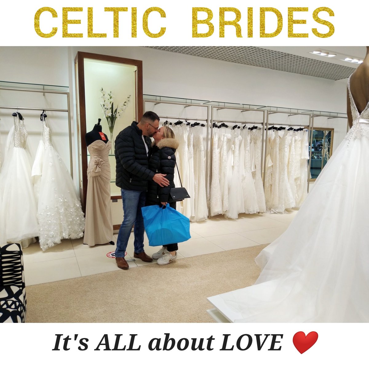 It's ALL about LOVE

There is a lot of #love in-store today ❤️

Gorgeous #bride &amp; #groom ❤️🍾🥂
<a href="/Celtic_Brides/">Celtic Brides</a> located <a href="/Capitol_Cardiff/">The Capitol</a> 
#celticbrides #wedding