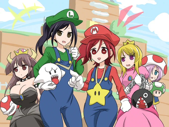 #2021年自分が選ぶ今年の4枚 
咲編。変な絵が多い 