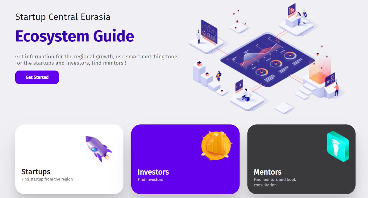 Startup_CE's tweet photo. Startup Central Eurasia Platform is designed to help the countries of Central Asia and the Caucasus in building start-up ecosystems of the countries.
The platform is available at the link: https://t.co/nQ8xxW4Pol https://t.co/ImCsdTQNOv