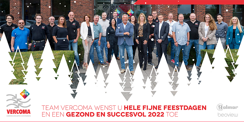 Team #vercoma wenst u hele #fijnefeestdagen en een #gelukkignieuwjaar toe! Blijf #gezond