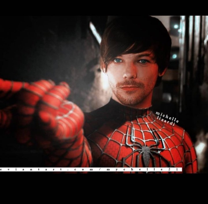 _Real_Me_28's tweet photo. I just found these.... Louis as spiderman 🥺🥺🥺... he's so adorable https://t.co/MKDVTTowmp