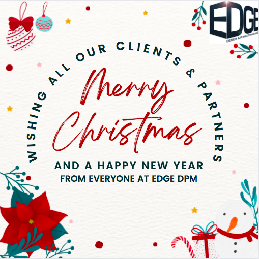 We hope all of our clients and partners have a safe and happy Christmas and a wonderful New Year from everyone at Edge DPM

#happychristmas #happynewyear #staysafe #wewishyouamerrychristmas