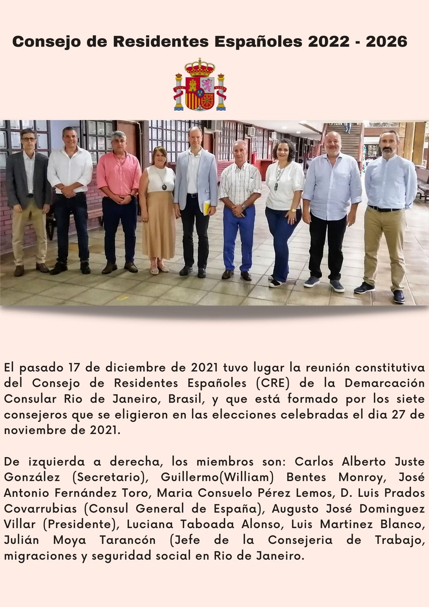 CRE-RJ Consejo Residentes Espanoles RJ tweet media