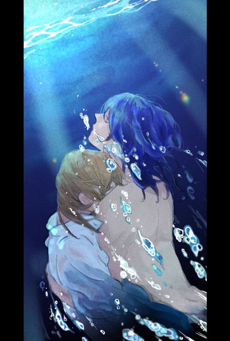 今4のやつ!
単ではたくさん描いたけど二人ではあんま描いてなかったので来年の抱負にする! 