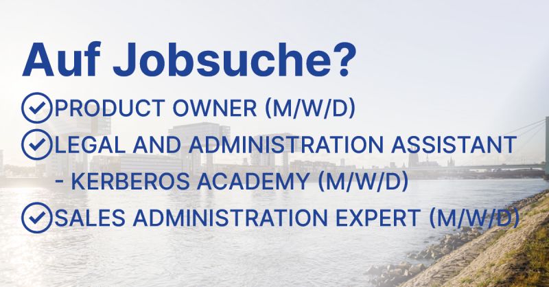 Job Alert!

Auf Jobsuche in #Köln und in einem dynamischen Unternehmen?

Jetzt bewerben: kerberos-compliance.com/unternehmen/ka…

#Complianceforall #Compliance #productowner #startup #sales #assistant #jobs