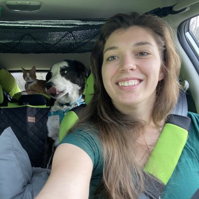 WanderinTaters's tweet photo. It was difficult getting a good picture of me and the monsters! So this will have to do.  #NewProfilePic #GreenWithWander #TrekdMyLife #BluTheSubaru https://t.co/NXB9jOcKCO