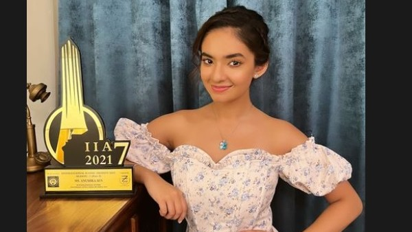 Rami1stFan's tweet photo. One more award in Sengel's bucket 
2nd award within 1 week 

#AnushkaSen bagged 
"INTERNATIONAL ICONIC AWARDS 2021" P2 
           (STYLE DIVA OF INDIA 2021)

Congratulations @anushkasen_04 and #Anushkians https://t.co/LnLO87tJJS