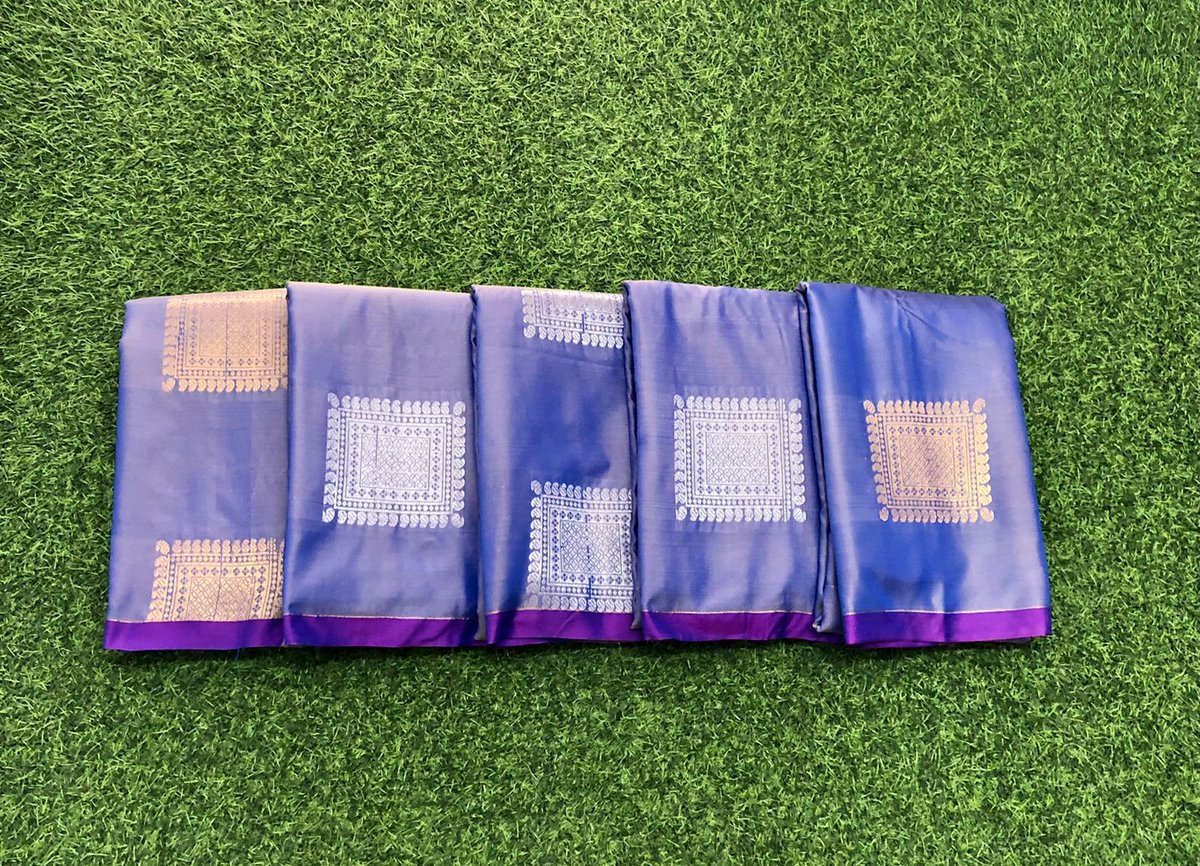 kavya_stylein's tweet image. Semi silk sarees 
6.20 mtrs 
Rs 999
Contrast Blouse 
Shampoo Wash
Saree comes with neat box packing 
Colour may slightly vary due to digital photography.
Shipping Extra
Bulk quantities available
#2ktrends