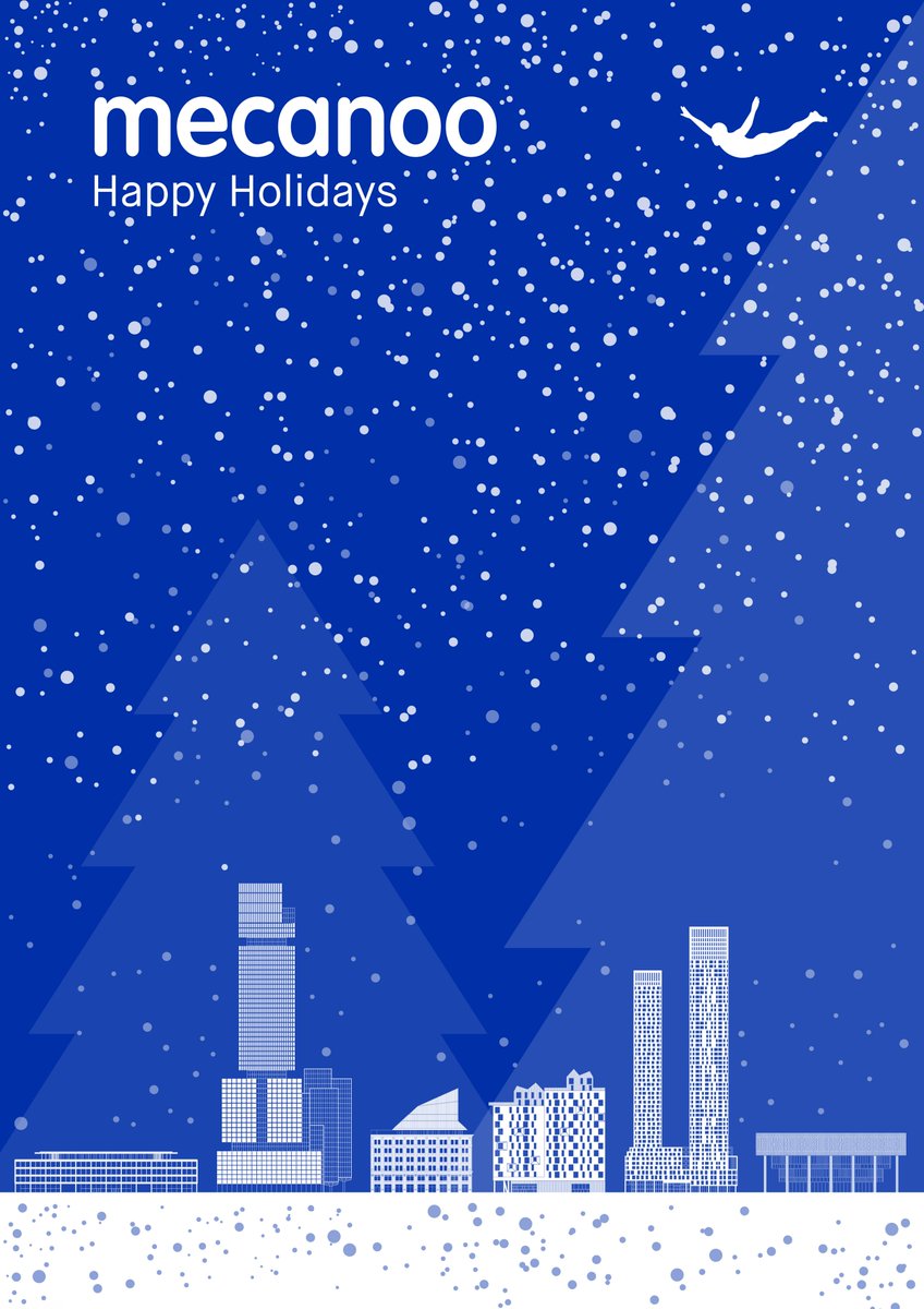 Happy Holidays! 🎉👑🎄 Our warmest wishes for a fantastic New Year! From <a href="/mecanoo_/">Mecanoo</a> to our friends, clients, colleagues, and collaborators. Stay safe and continue to take care of yourself and each other. See you in 2022 with exciting new projects.
