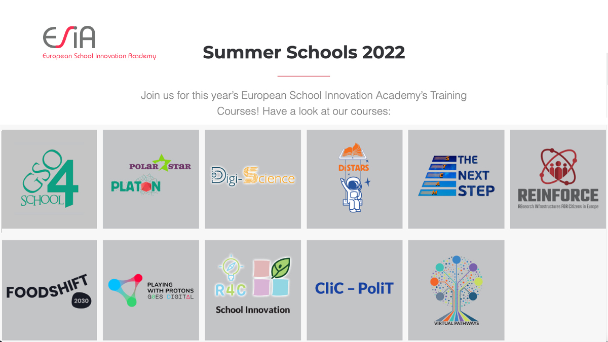 esia_eu's tweet photo. 📌Our SUMMER SCHOOLS 2022 page is updated with new courses.
Check our offers and stay tuned for news:
👉https://t.co/36yEetzS9q

#ESIA #ESIA2022 
@GlobalSciOpera @POLARSTARProje1 #DigiScience #DiSTARS #NEXTstep @ReinforceEU @FoodSHIFT2030 @playprotons @R4C_EU @clicpolit https://t.co/NUrpanLJza