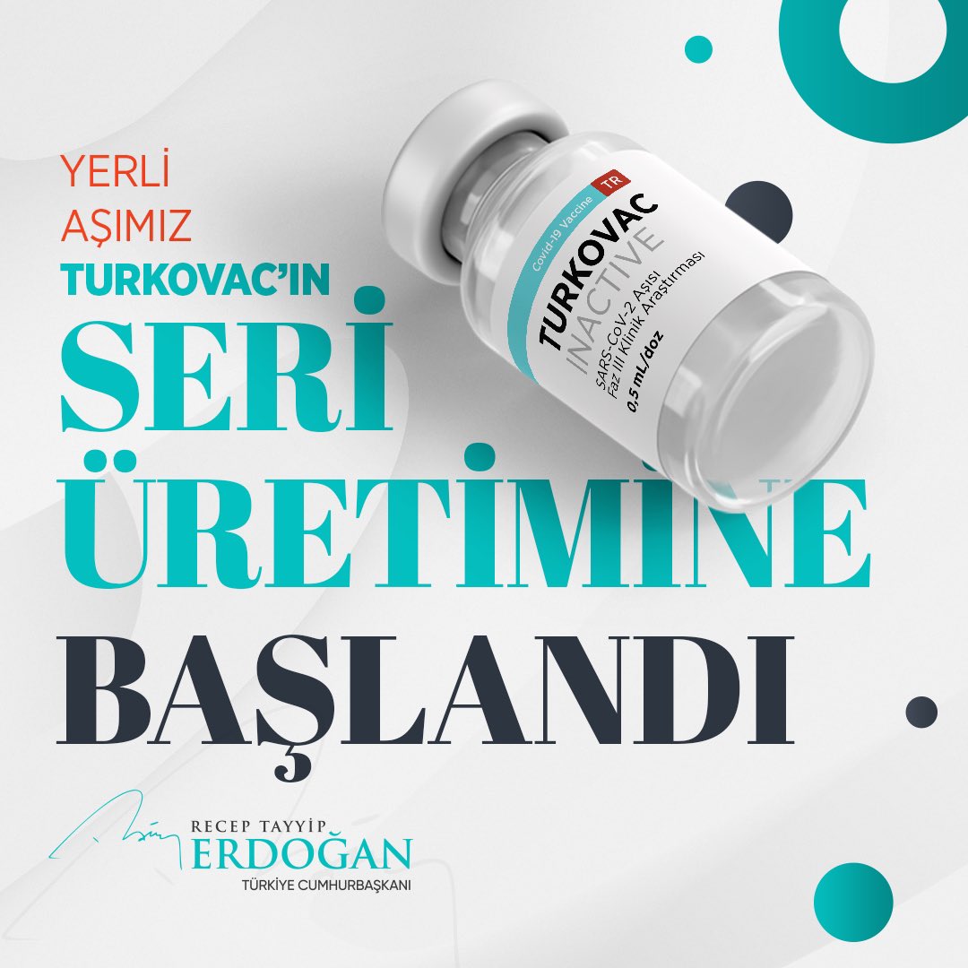 mustafatoklu07's tweet photo. TURKOVAC yerli aşımızda seri üretime geçiyoruz.

Milletimize ve tüm insanlığa hayırlı olsun...

Made in TÜRKİYE 🇹🇷 https://t.co/BVy4goDCIm