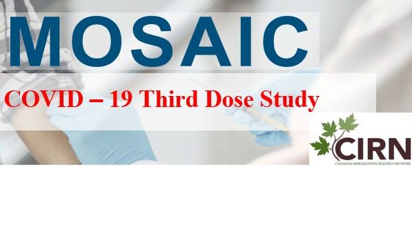 OttawaHospital's tweet photo. If you are generally healthy and due to receive a 3rd COVID-19 vaccination dose you may be eligible to participate in #MOSAICstudy, aimed at assessing mix and match #COVIDvaccine strategies. See eligibility criteria: https://t.co/4JzgH6wi7a Email mosaicstudy@toh.ca to learn more. https://t.co/omWB9rGPjv