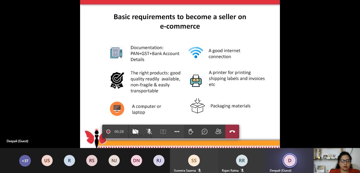Wesellonlineorg's tweet photo. National Online Workshop conducted by UNESCAP and UBUNTU for Women-led MSMEs of India on using E-commerce and Digital Marketing to promote online business held on 20-21 December 2021.

#WomenEntrepreneurs #UNESCAP #EIF #ubuntuconsortium #womenempowerment https://t.co/JGHEY1t29k