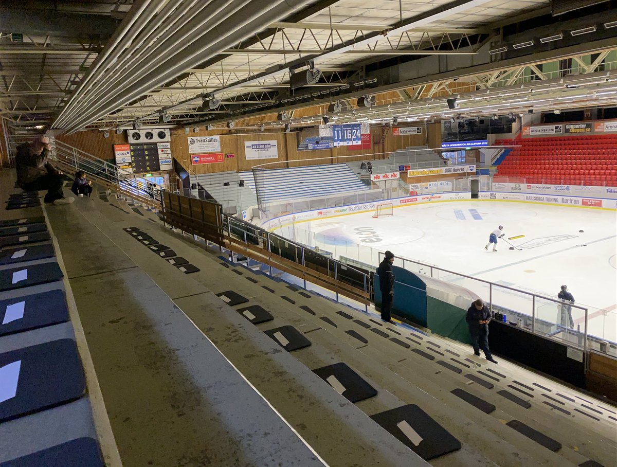 Tråkiga besked igår, men vi ger inte upp! Nu står det klart att östra läktaren blir sittplats tidigare än beräknat 🤛