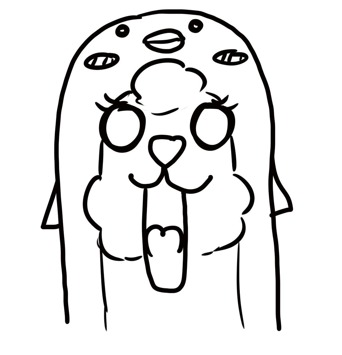 @naaata_ #なたちゃんへ

ペンギン描きましたー( ゜Д゜)b ww 