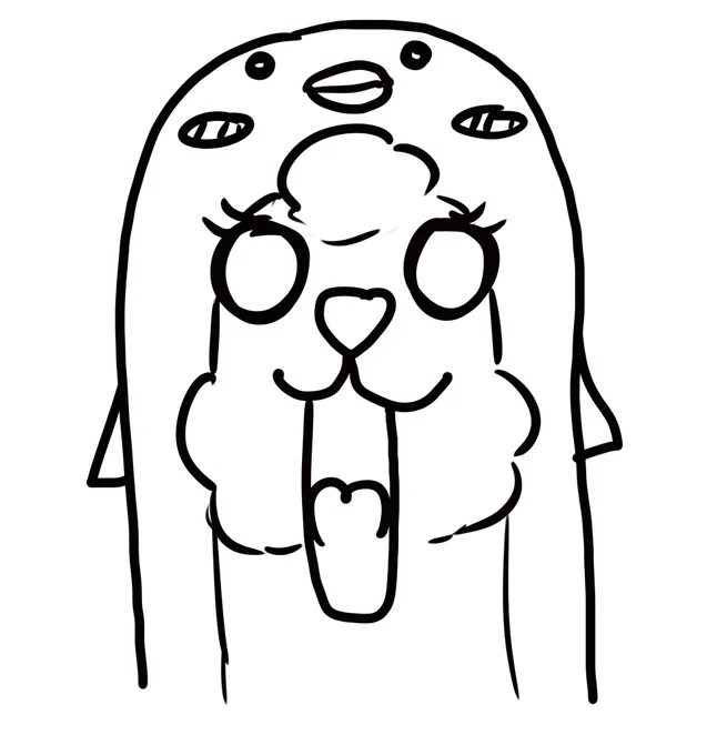 @naaata_ #なたちゃんへ

ペンギン描きましたー( ゜Д゜)b ww 