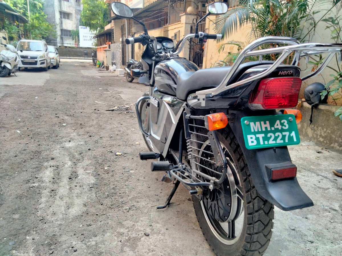 gogoa1com's tweet photo. Splendor with green number plate !
How does this look ?
NO pollution
NO fuel
NO maintenance
NO PUC
NO tax
Contact us: +918657591802 / +918657591801
#gogoa1 #hub_motor https://t.co/KAE69I3WSF