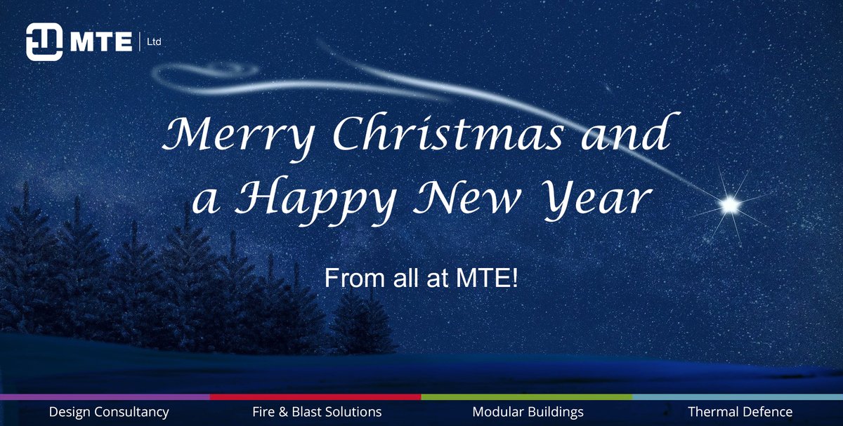 All the team at MTE would like to wish you a very Merry Christmas and a Happy New Year! We would like to thank all those who have supported us and look forward to a prosperous year ahead.

#MerryChristmas #HappyNewYear #SeasonsGreetings