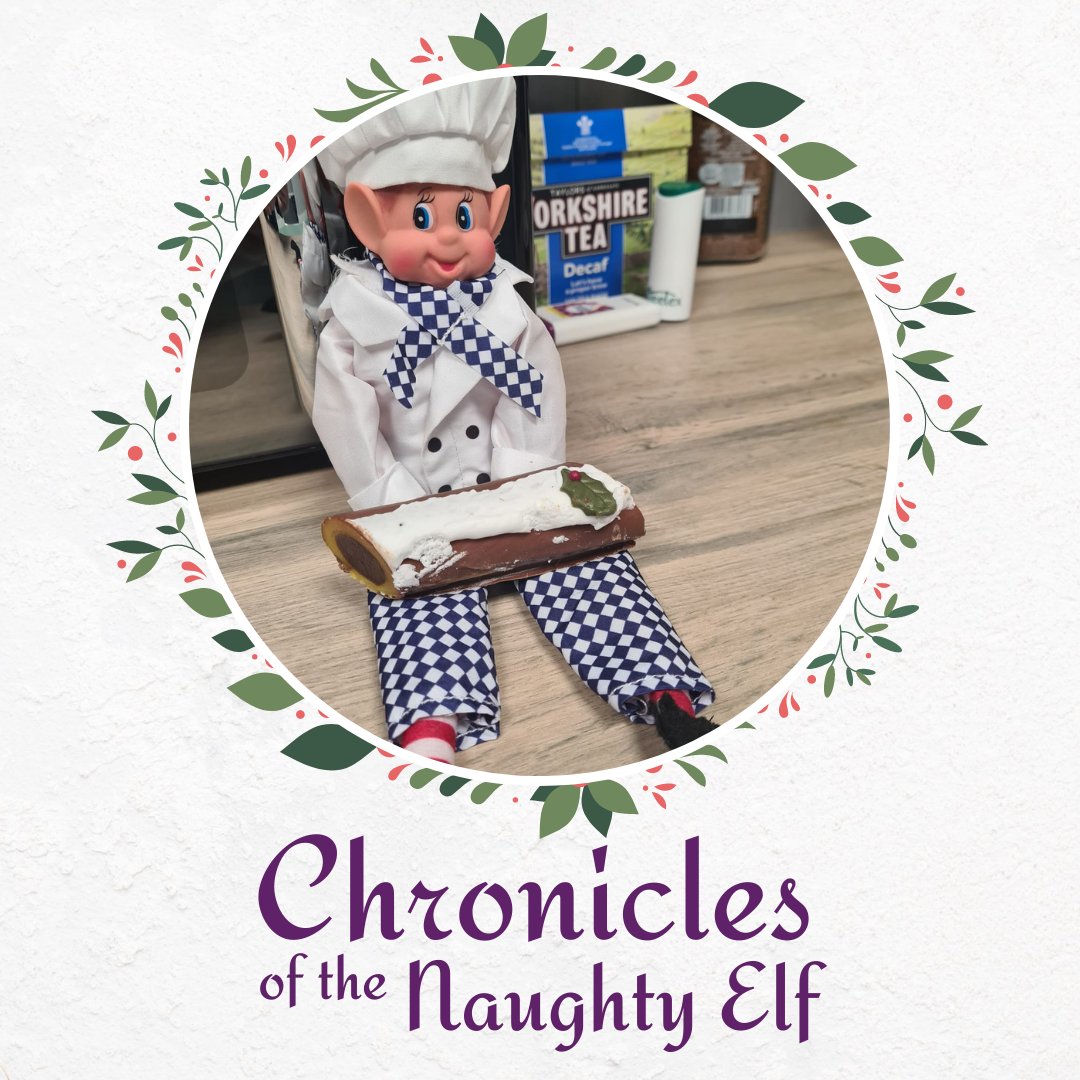TalaseyLtd's tweet photo. In spite of everything the #NaughtyElf has done this year. we decided to get him some Christmas presents. 🎁

He's already been making great use of his new outfits 😂

We doubt this will sway him to become a #NiceElf for next year, but 'tis the season of giving... https://t.co/YDwzkmpVXw