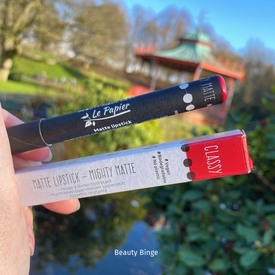 Our favorite zero-waste paper wrapped lipstick! 

#zerowaste #cleanbeauty #veganmakeup