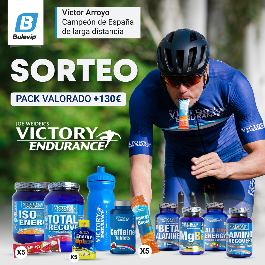 BuleVip's tweet photo. #SORTEO con @VictoryEnduranc ¡Consigue este lote de productos valorado en +130€!

🔹Sigue a Bulevip y @VictoryEnduranc 
🔹  RT

El 30/12 anunciamos ganadores ¡Suerte! 🍀

Pd: Participa también en Facebook o Instagram

#bulevip #trail #run #running  #victoryendurance #triatlon https://t.co/iVpMKoaYhb