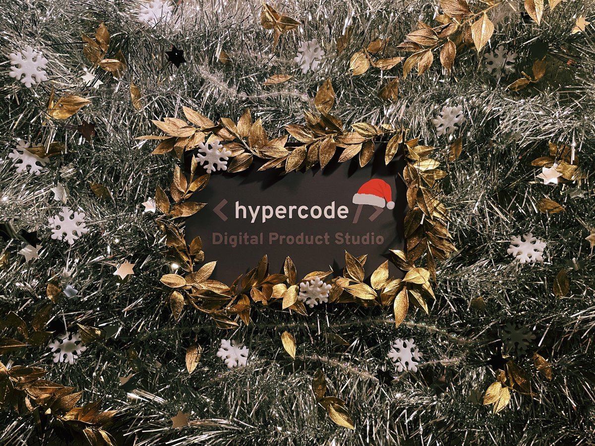 HypercodeStudio's tweet photo. 𝗪𝗲 𝘄𝗶𝘀𝗵 𝘆𝗼𝘂 𝗮 #HyperChristmas 𝗮𝗻𝗱 𝗮 #HyperNewYear

Wir bedanken uns bei all unseren Kund*innen, Partner*innen und Freund*innen für das Vertrauen, die produktive Zusammenarbeit und dass wir so oft Teil Ihres und Eures Teams werden durften! https://t.co/KTs2Img37j