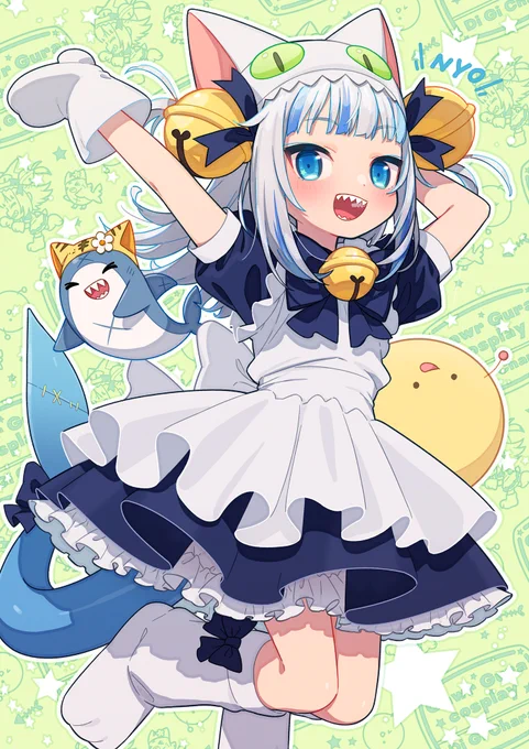 でじこ×ぐらちゃん #がうる・ぐら #HololiveEN #gawrt 