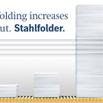 Image for the Tweet beginning: Boost your business with the innovative shingled folding technology of Stahlfolder  TH/KH 82-P. 