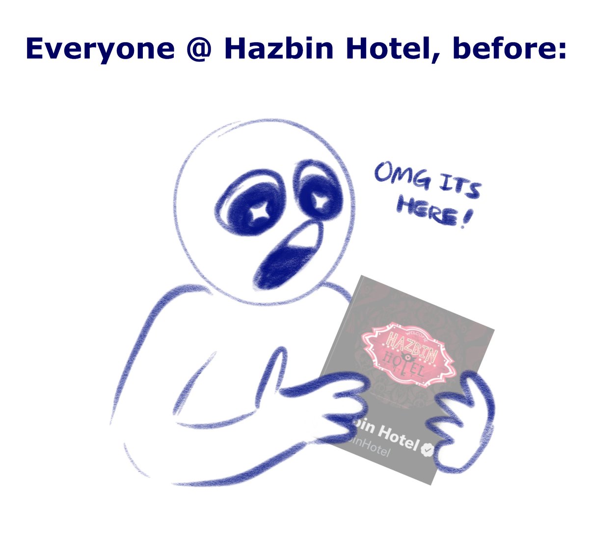 RT @_King0K_: Hazbin Hotel fandom right now

#HazbinHotel https://t.co/07C6O3z4V5