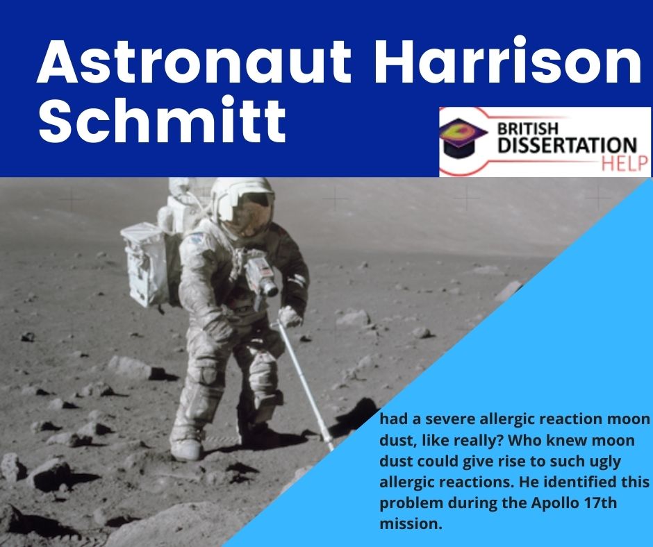 HelpBritish's tweet image. Did you know? Astronaut Harrison Schmitt had a severe allergic reaction to moon dust, like really? Who knew moon dust could give rise to such ugly allergic reactions. britishdissertationhelp.com
#DidYouKnow #Fact #BritishDissertationHelp #GS #ScienceAssignment #AssignmentHelp
