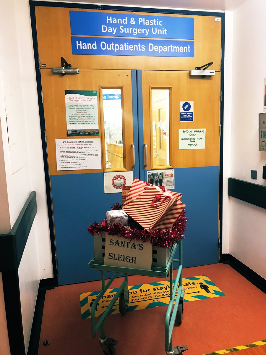 Leeds Department of Plastic Surgery (@leedsplastics) on Twitter photo Santa entrusted their most special elves to deliver #secretsanta presents to members of staff this afternoon.
#plasticsurgery #ItsChristmas <a href="/LeedsHospitals/">Leeds Teaching Hospitals</a> <a href="/LTHT_People/">LTHT People</a> @TRSCSU @nhsleeds Santa entrusted their most special elves to deliver #secretsanta presents to members of staff this afternoon.
#plasticsurgery #ItsChristmas <a href="/LeedsHospitals/">Leeds Teaching Hospitals</a> <a href="/LTHT_People/">LTHT People</a> @TRSCSU @nhsleeds