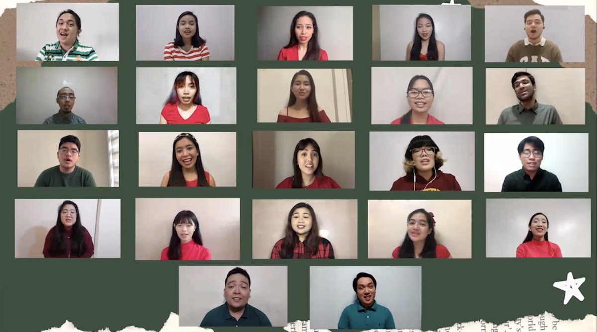 SLCMMerryMixer's tweet photo. LOOK: SLMCCM Chorale performs “Star ng Pasko,” at the Merry Mixer 2021: A Coral Christmas!

#MerryMixer2021
#ACoralChristmas https://t.co/wsKSsfAUwi