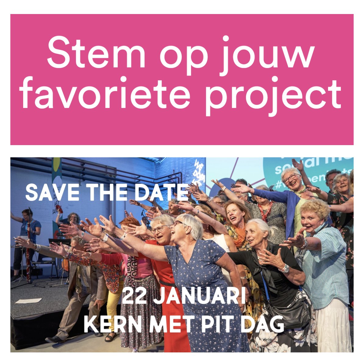 GJIZ's tweet photo. Wie wordt provinciaal troffeewinnaar @KernmetPit? Stem op één van de projecten in Friesland of op een project in je eigen provincie!
Ga naar: https://t.co/1Wmtln0Dmh
#adviseur #bewonersinitiatieven #knhm #kernmetpit #provinciale #finale #januari2022 https://t.co/ZIVJzm7epl