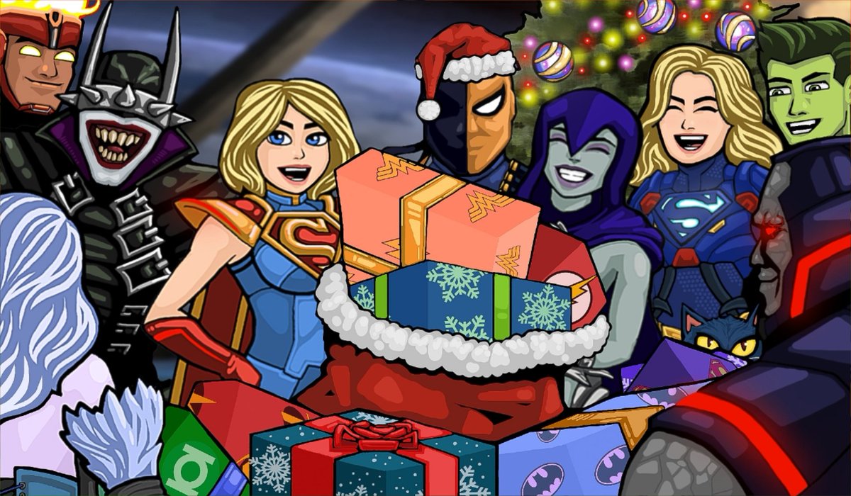 #HappyHolidays2021 🤗❄🎁🎄🎁❄☃️☃️☃️
#INJ2mobile
#INJ2Fanart
#dccomics