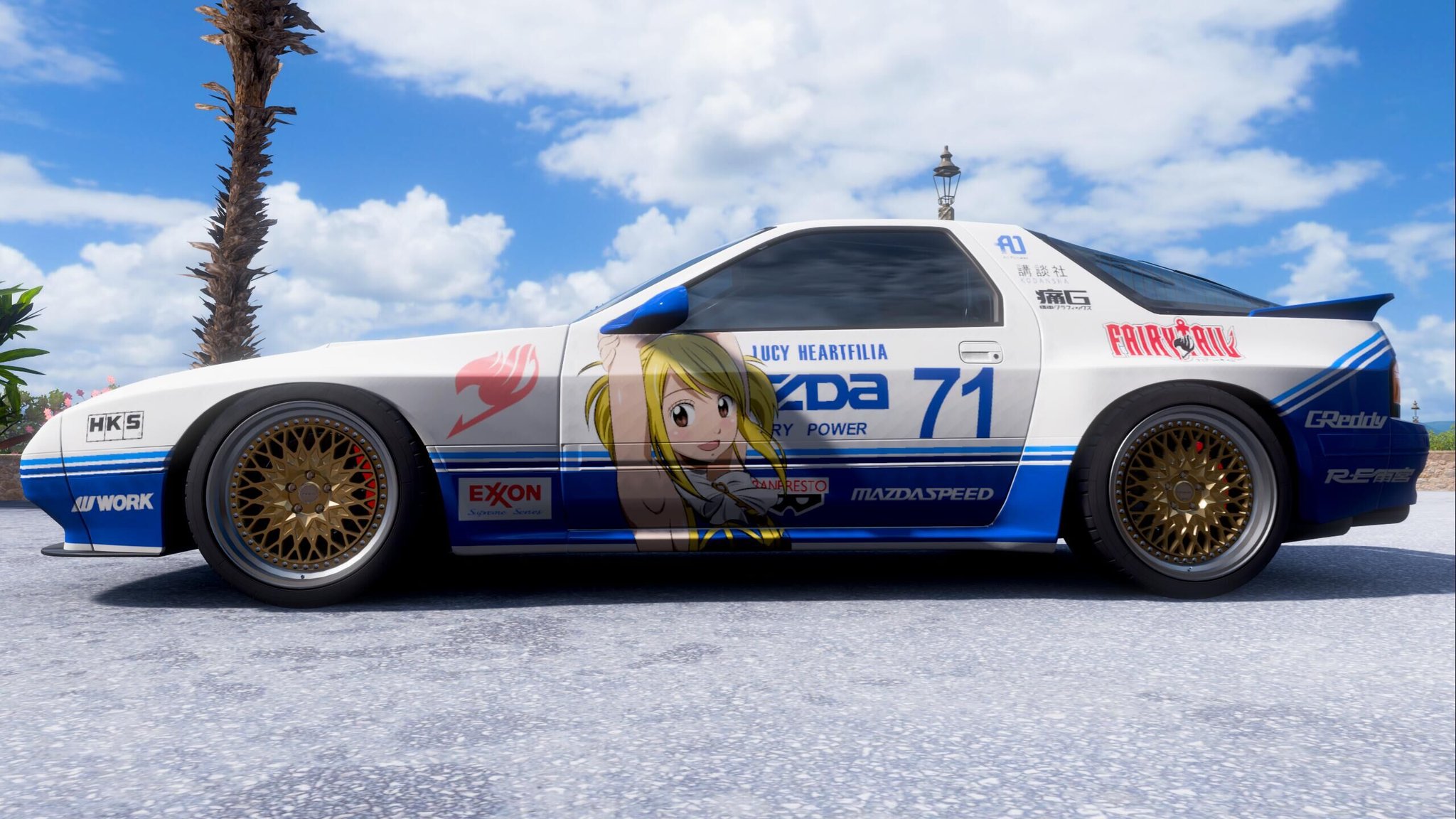 Mazda RX-7 Initial D livery 